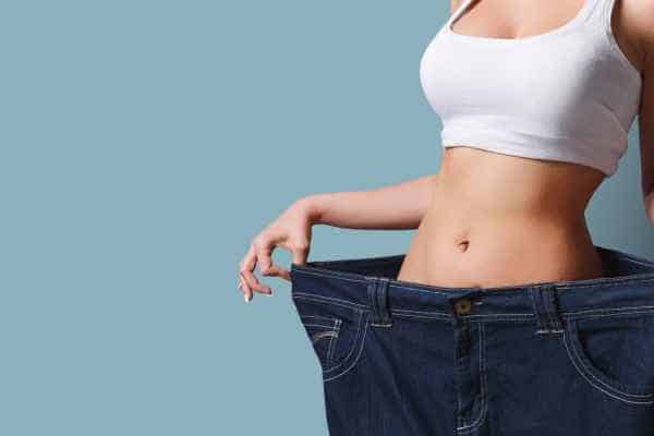 woman after fat reduction treatment Macclesfield