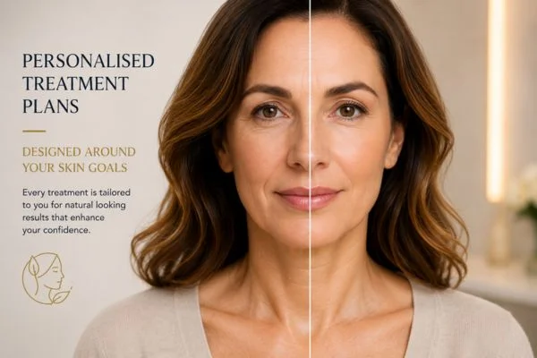 Before and after results of Collagen Lift Therapy Macclesfield