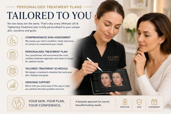 book a consultation about your ultimate lift and tighten treatment Macclesfield